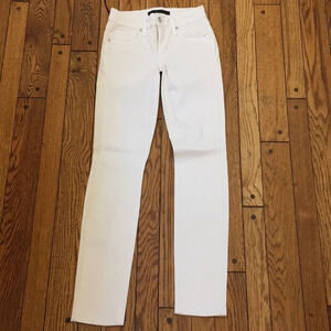 Cream Skinny Jeans